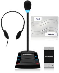 SX401 - Переговорное устройство клиент-кассир с подключаемыми наушниками и системой записи переговоров